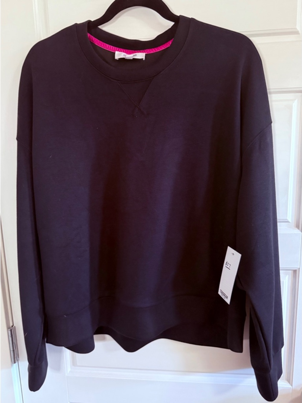 BWT Toboggan Black Super Soft Women's Crewneck Sweatshirt 1XL